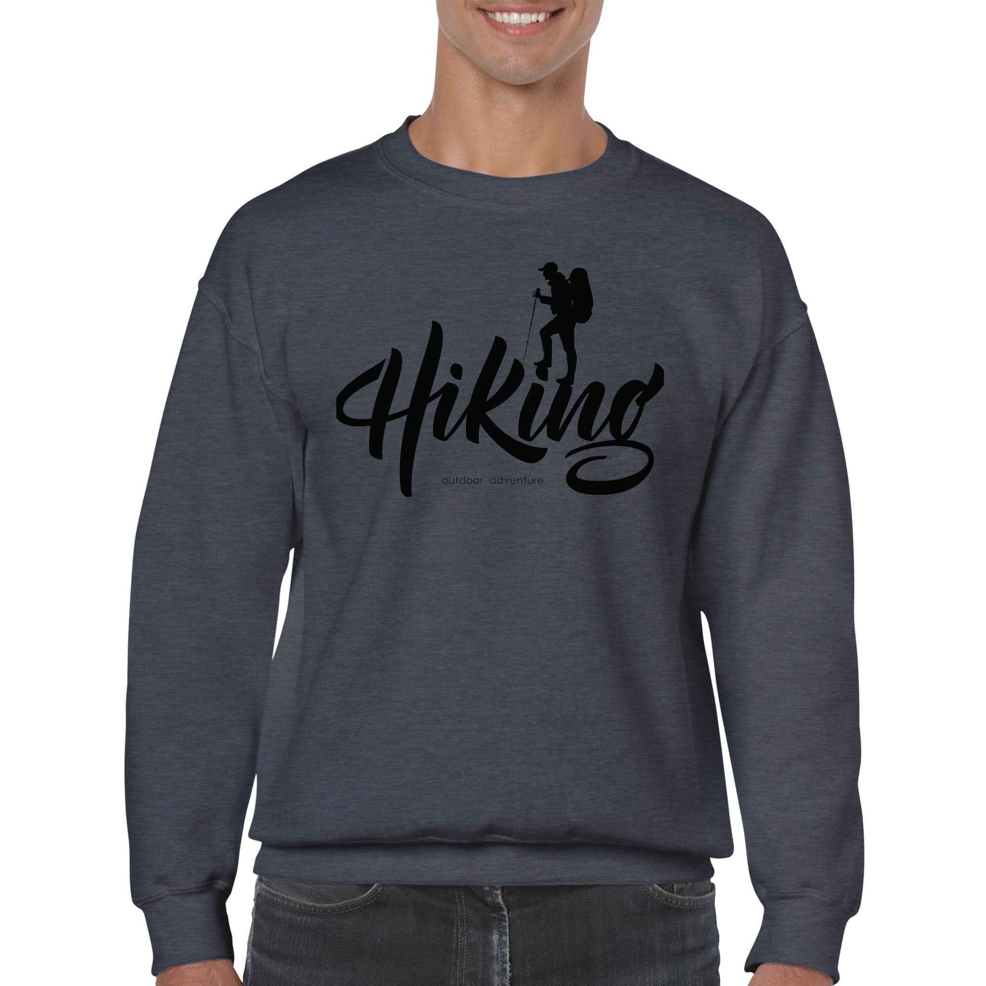 Classic Unisex Crewneck Sweatshirt "Hiking"