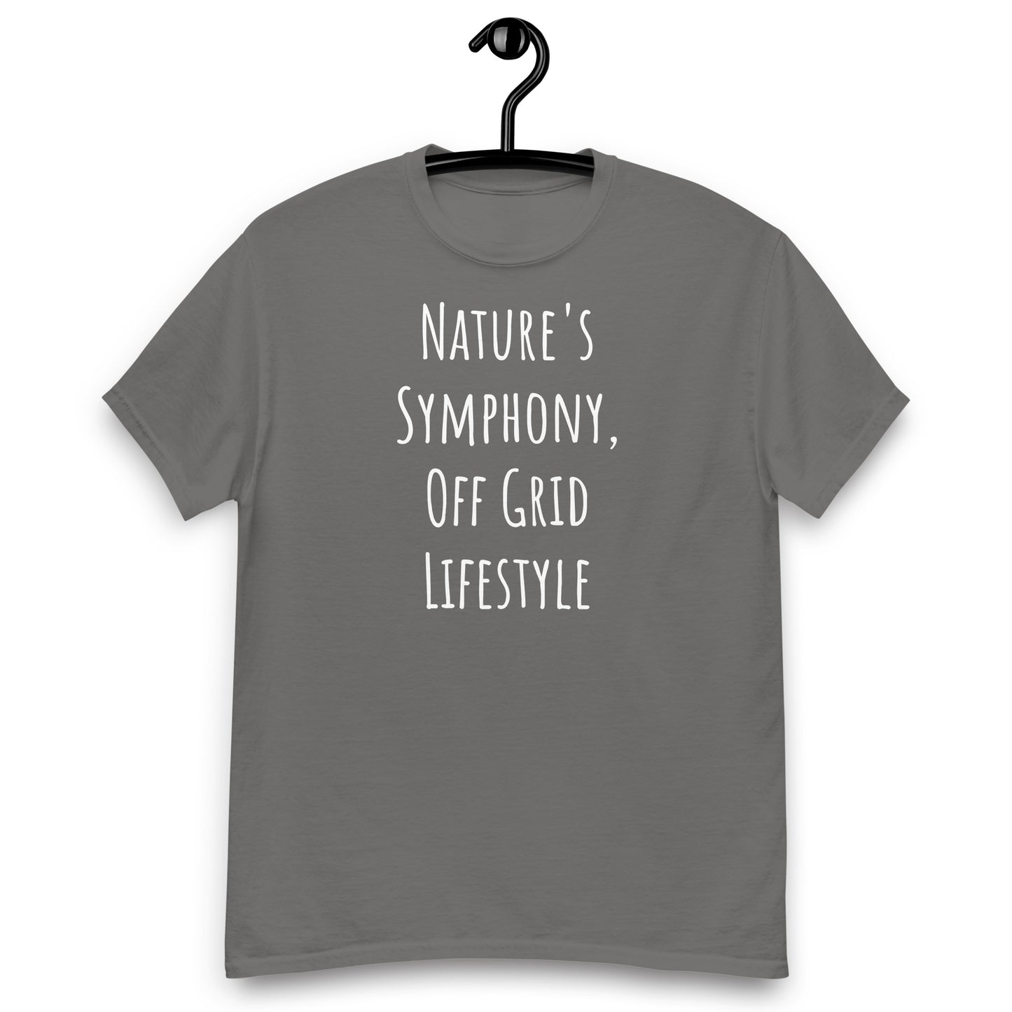 Living Off Grid, Nature's Symphony, Men's classic tee