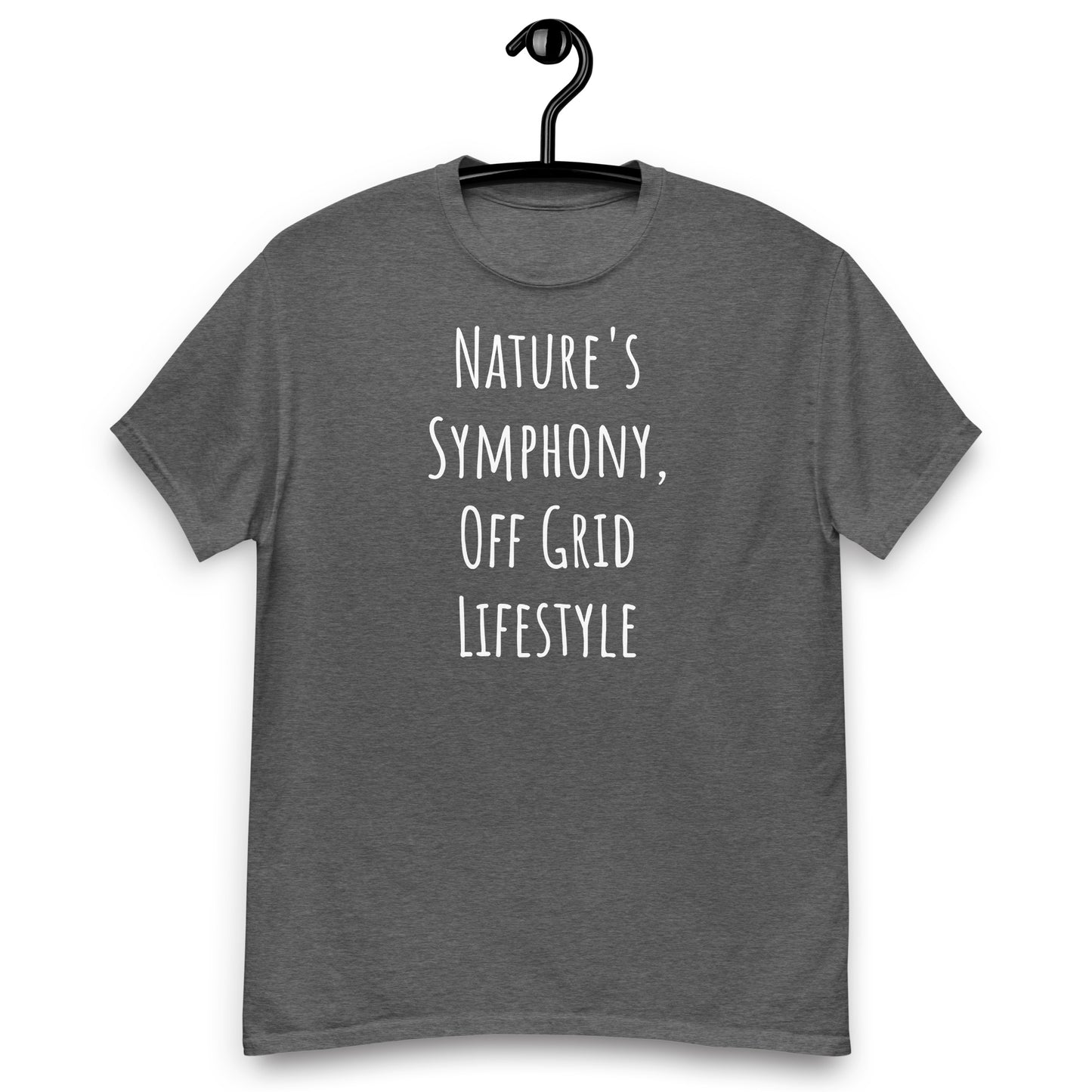 Living Off Grid, Nature's Symphony, Men's classic tee