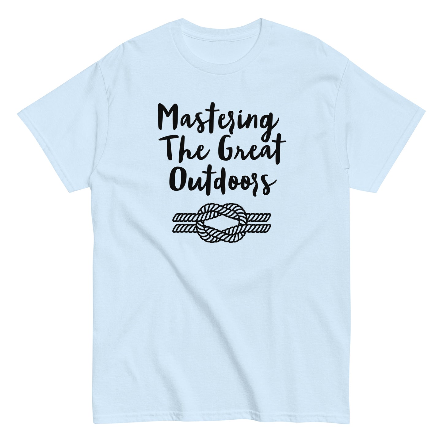 Adventure Survival, Men's classic tee, "Mastering The Great Outdoors"