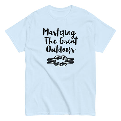 Adventure Survival, Men's classic tee, "Mastering The Great Outdoors"