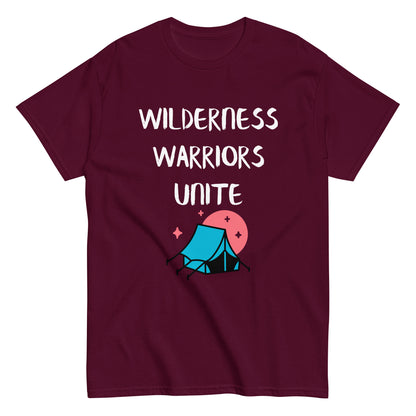 Wilderness Survival, Men's classic tee, "Widerness Warriors Unite"