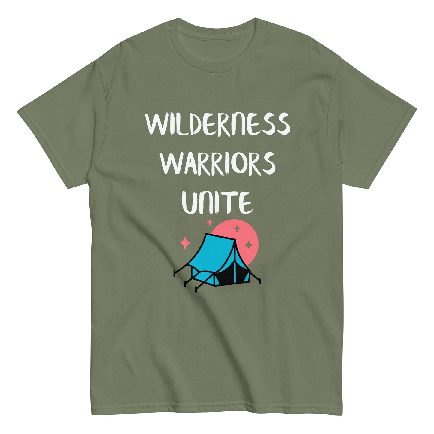 Wilderness Survival, Men's classic tee, "Widerness Warriors Unite"