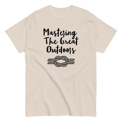 Adventure Survival, Men's classic tee, "Mastering The Great Outdoors"