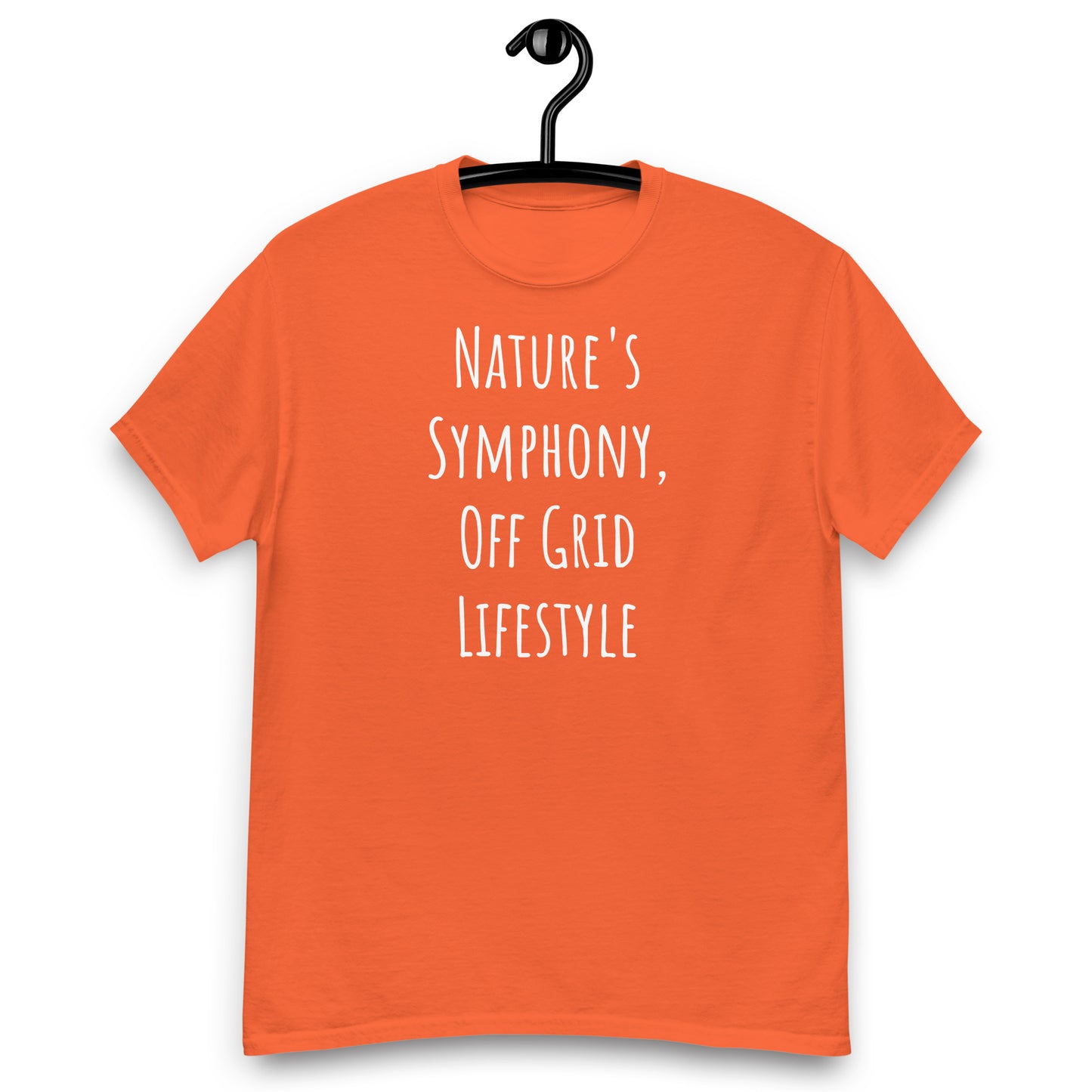 Living Off Grid, Nature's Symphony, Men's classic tee