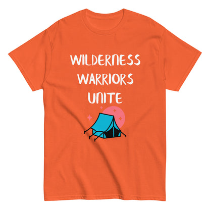 Wilderness Survival, Men's classic tee, "Widerness Warriors Unite"