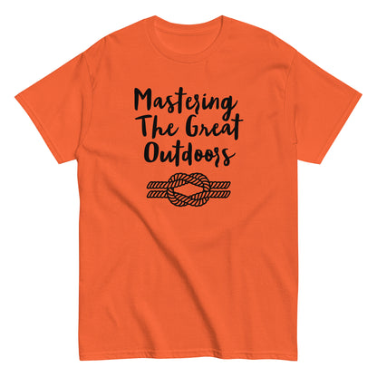 Adventure Survival, Men's classic tee, "Mastering The Great Outdoors"