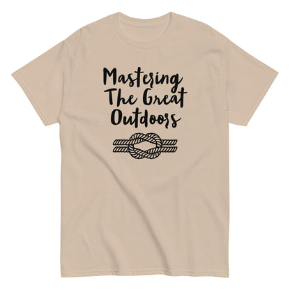 Adventure Survival, Men's classic tee, "Mastering The Great Outdoors"