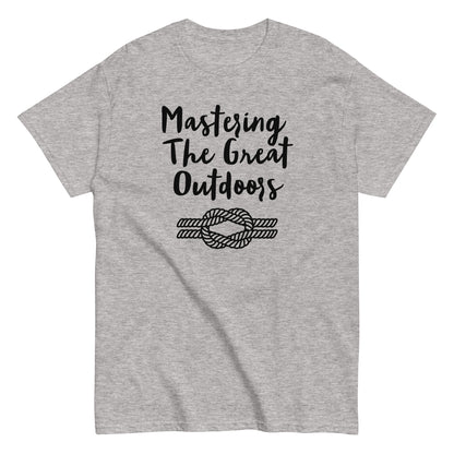 Adventure Survival, Men's classic tee, "Mastering The Great Outdoors"