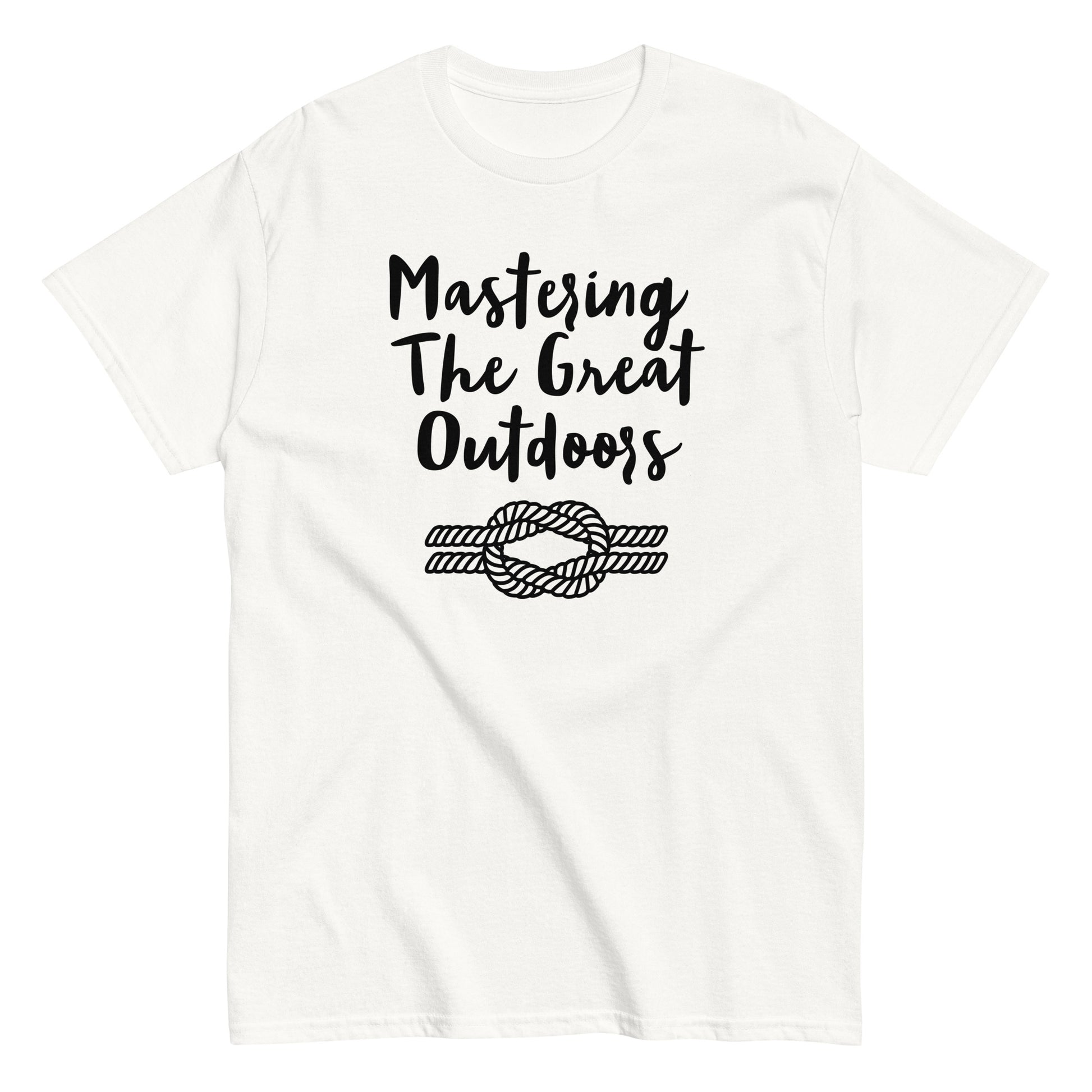 Adventure Survival, Men's classic tee, "Mastering The Great Outdoors"