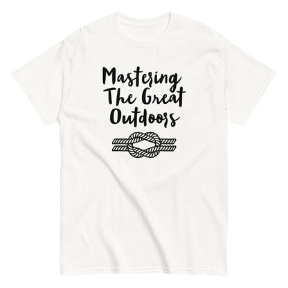 Adventure Survival, Men's classic tee, "Mastering The Great Outdoors"