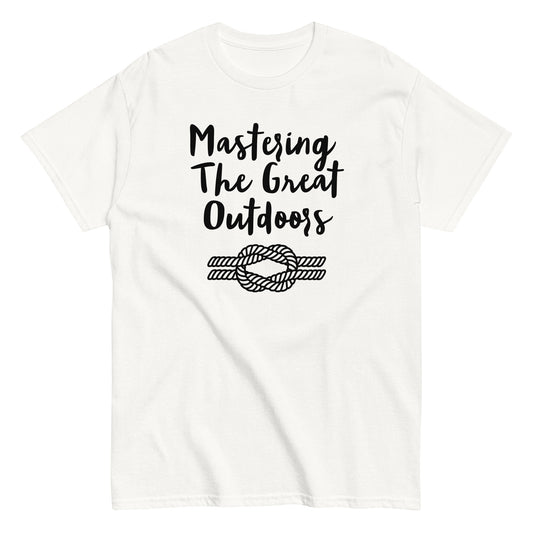 Adventure Survival, Men's classic tee, "Mastering The Great Outdoors"