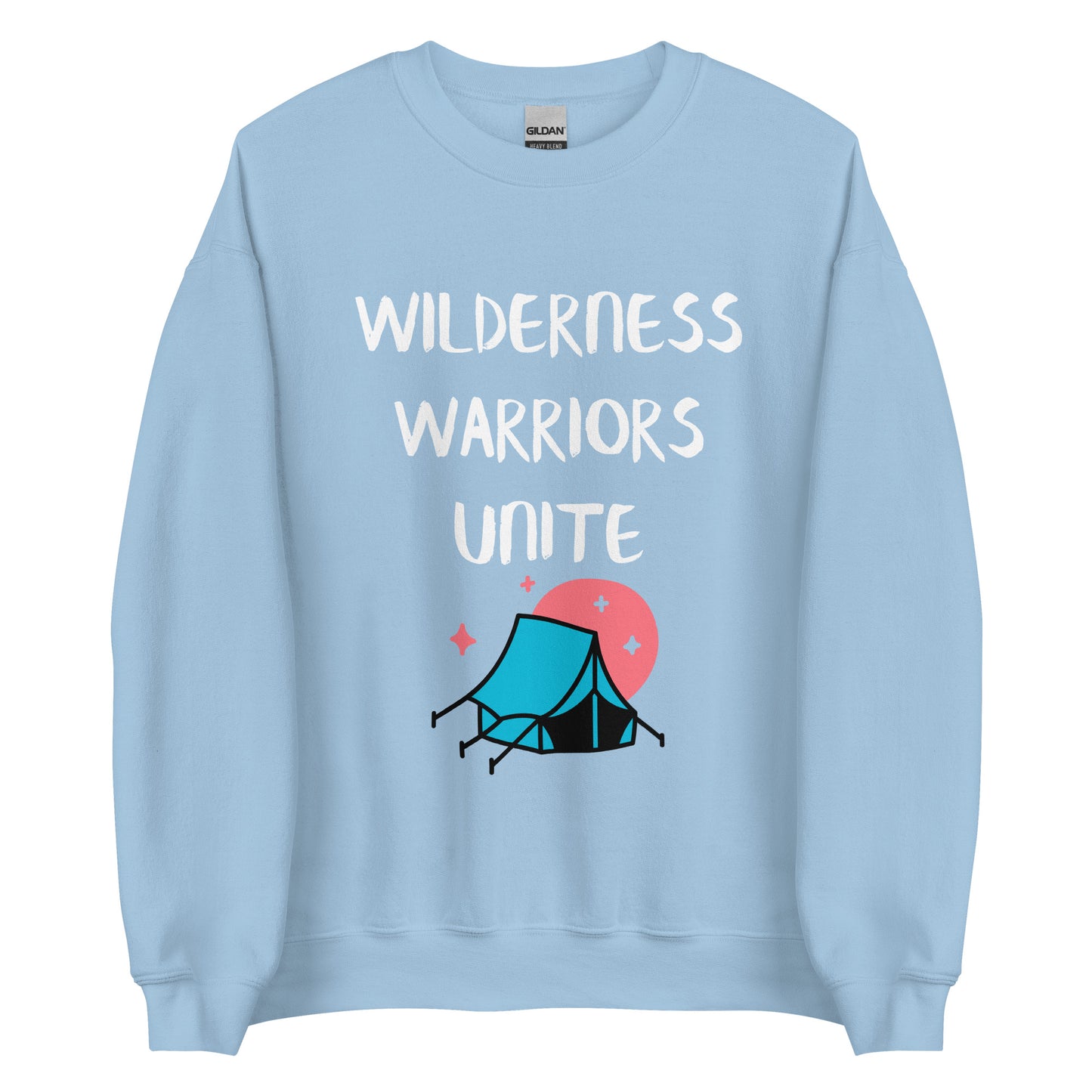 Adventure Survival, Unisex Sweatshirt, "Wilderness Warriors Unite"