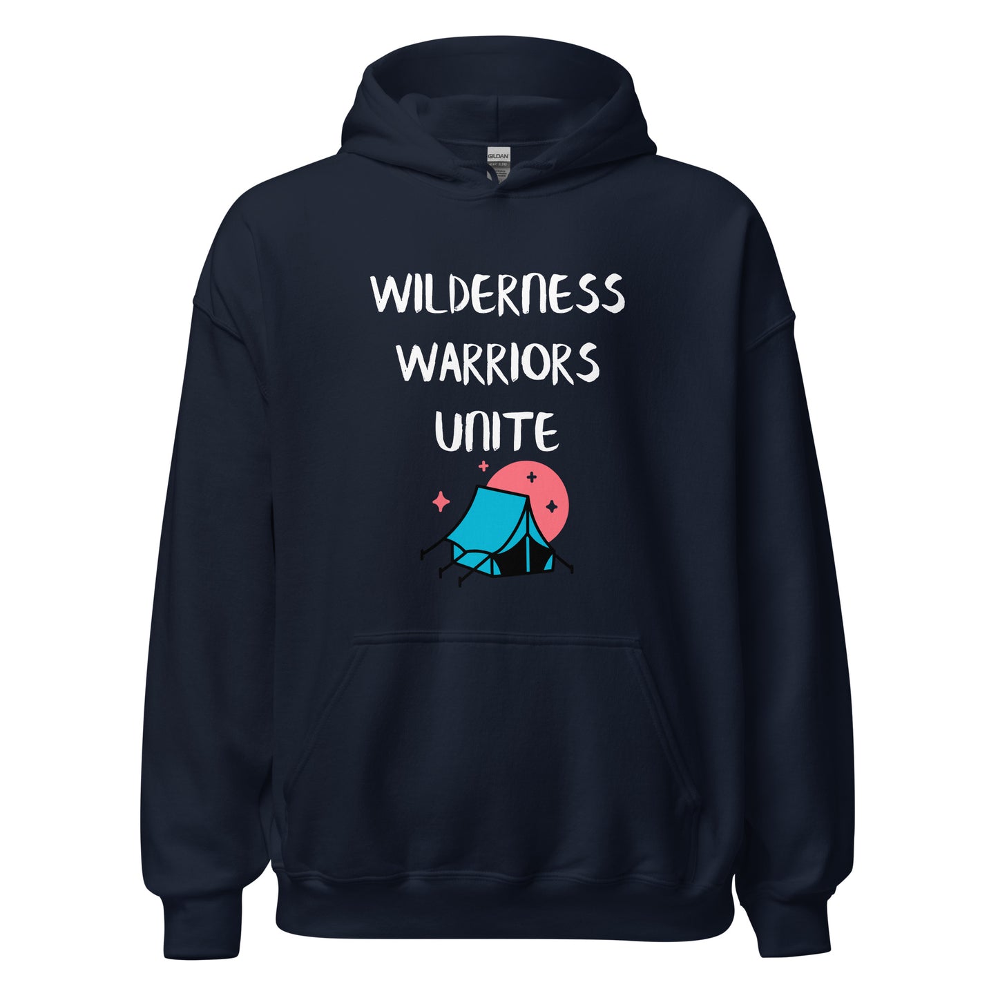 Wilderness Survival, Unisex Hoodie, "Wilderness Warriors Unite"