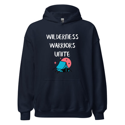 Wilderness Survival, Unisex Hoodie, "Wilderness Warriors Unite"