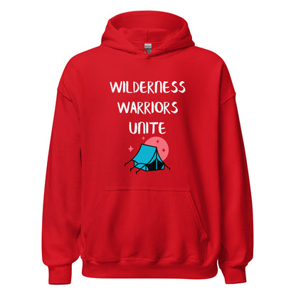 Wilderness Survival, Unisex Hoodie, "Wilderness Warriors Unite"