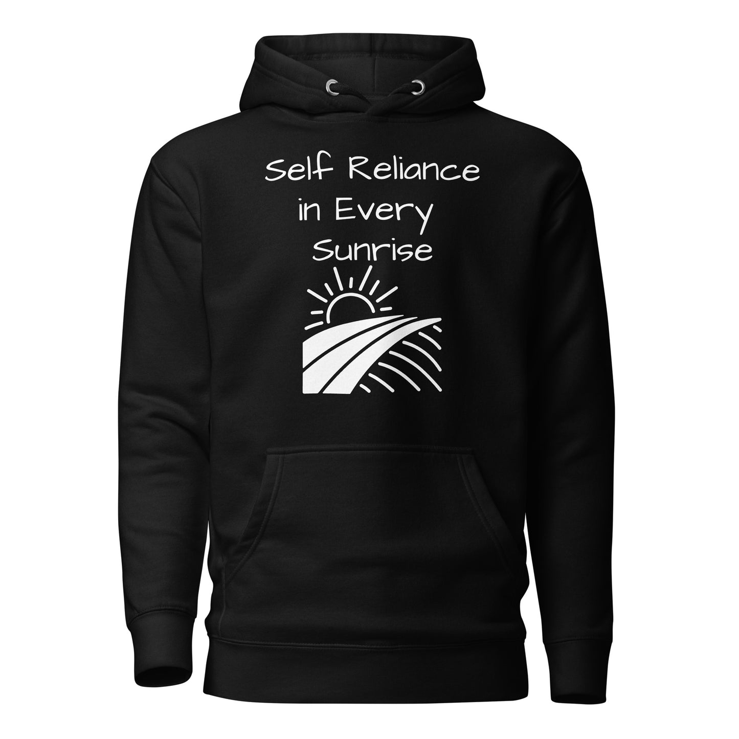 Living Off Grid, Unisex Hoodie, "Self-Reliance"