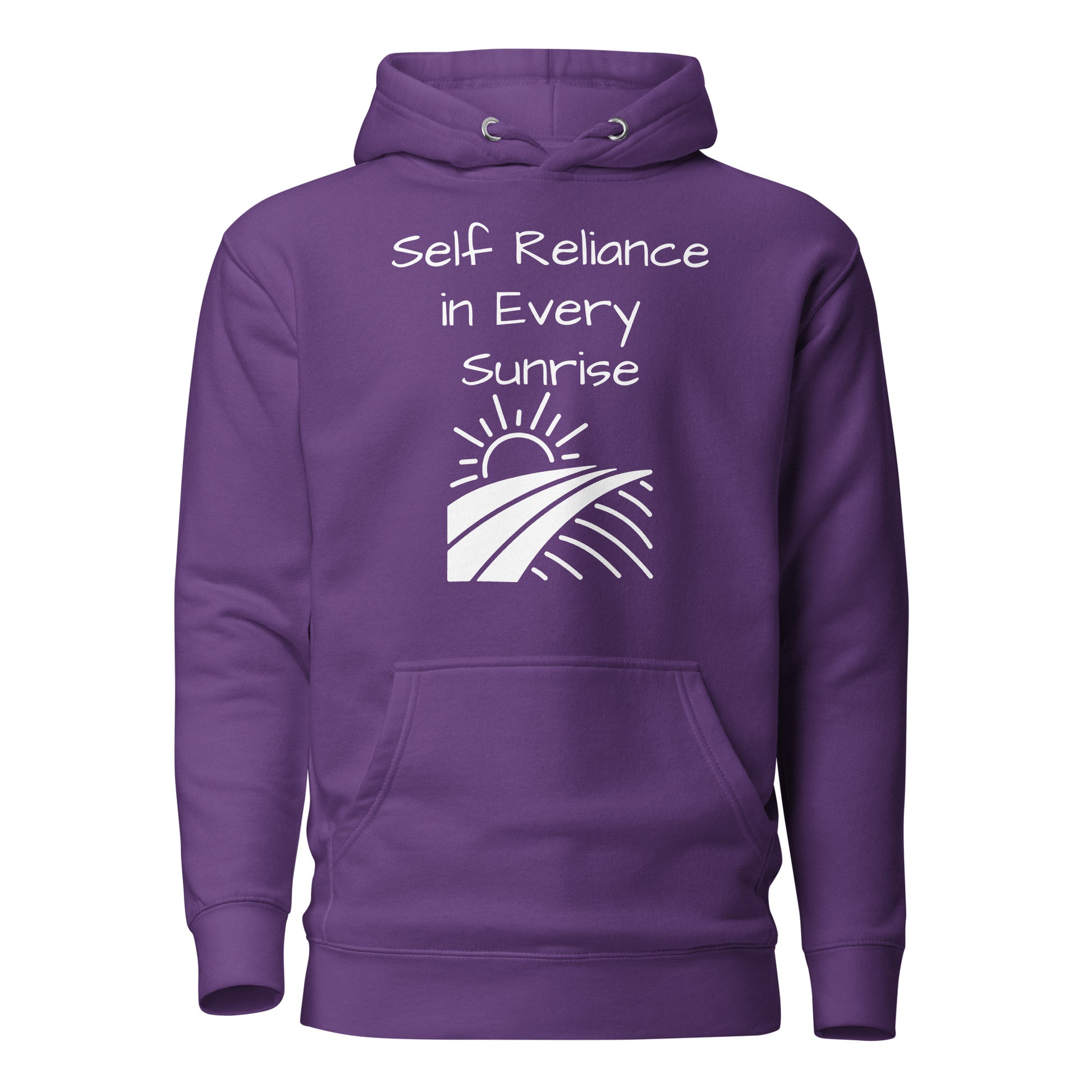 Living Off Grid, Unisex Hoodie, "Self-Reliance"